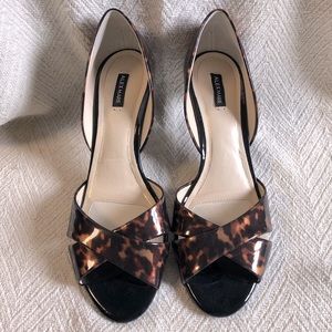 Alex Marie Tortoise Shell Leather Pumps, Jamey